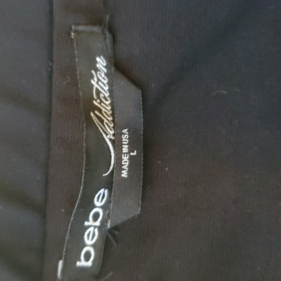 Bebe bodycon mini dress, size Large - Picture 6 of 8